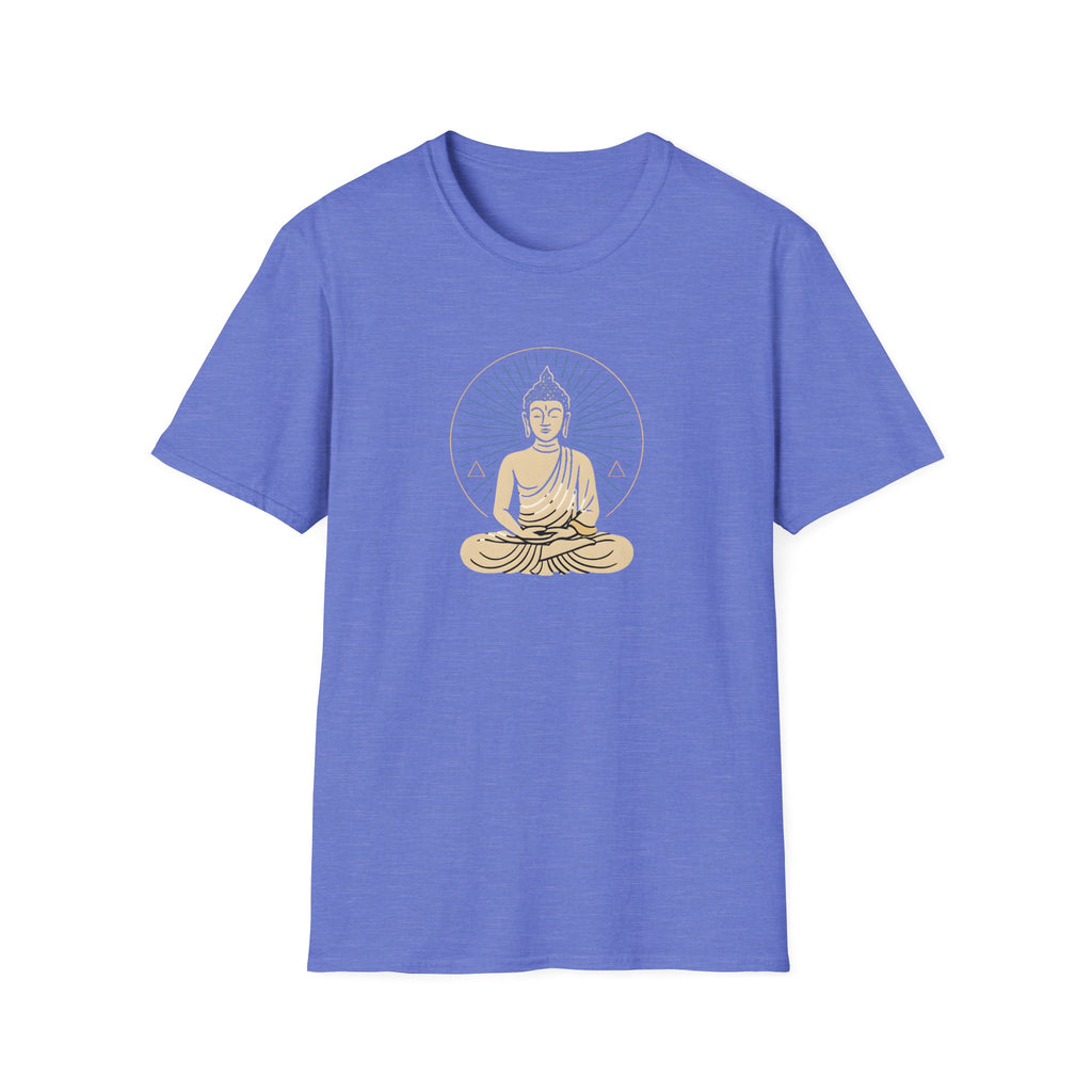Golden Meditating Buddha T-Shirt