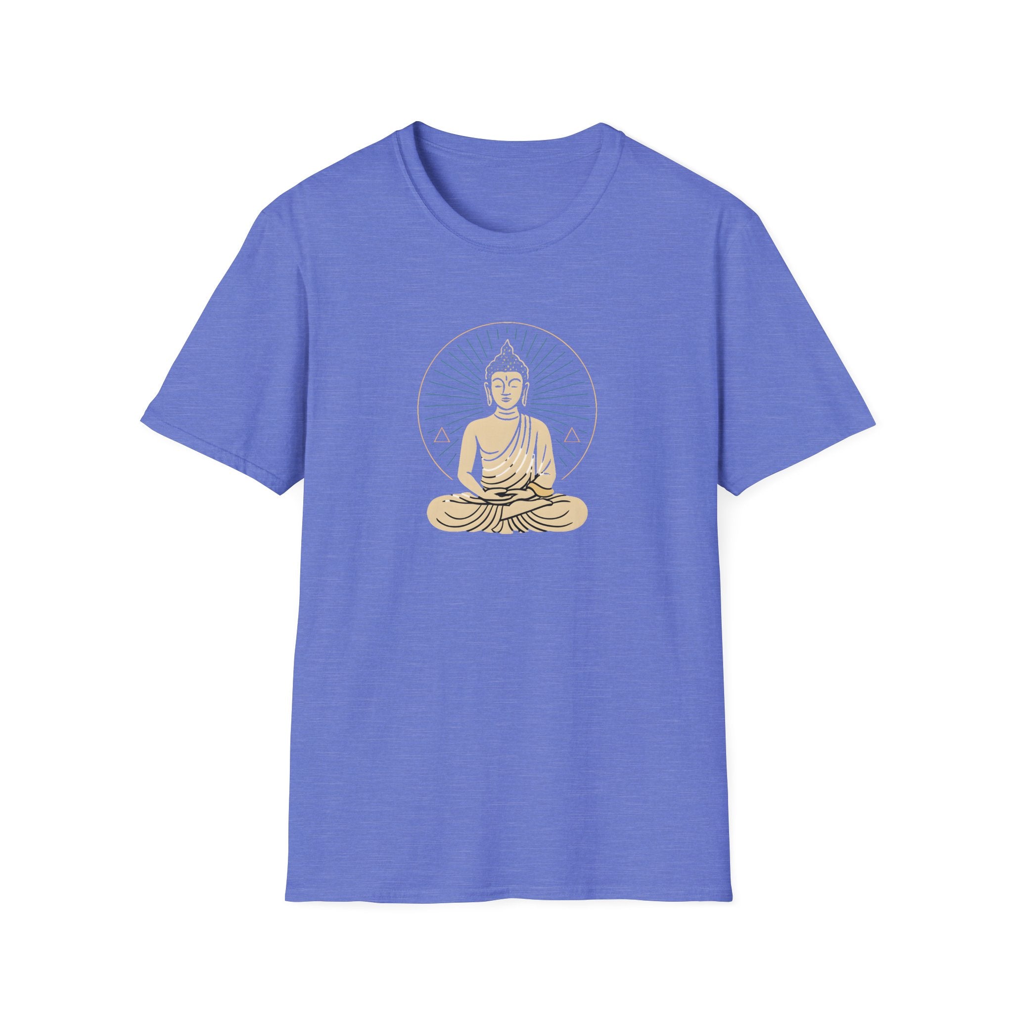 Golden Meditating Buddha T-Shirt