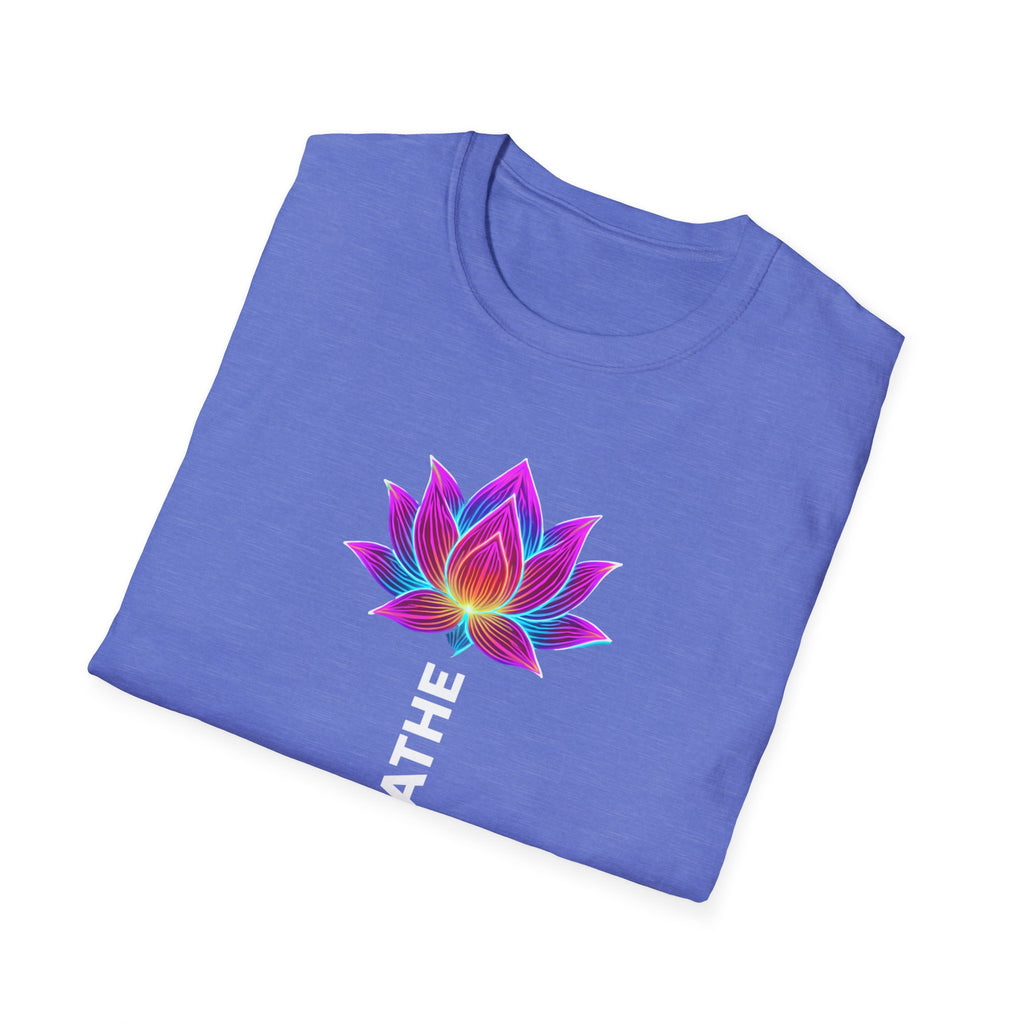 Neon Lotus Breathing T-Shirt