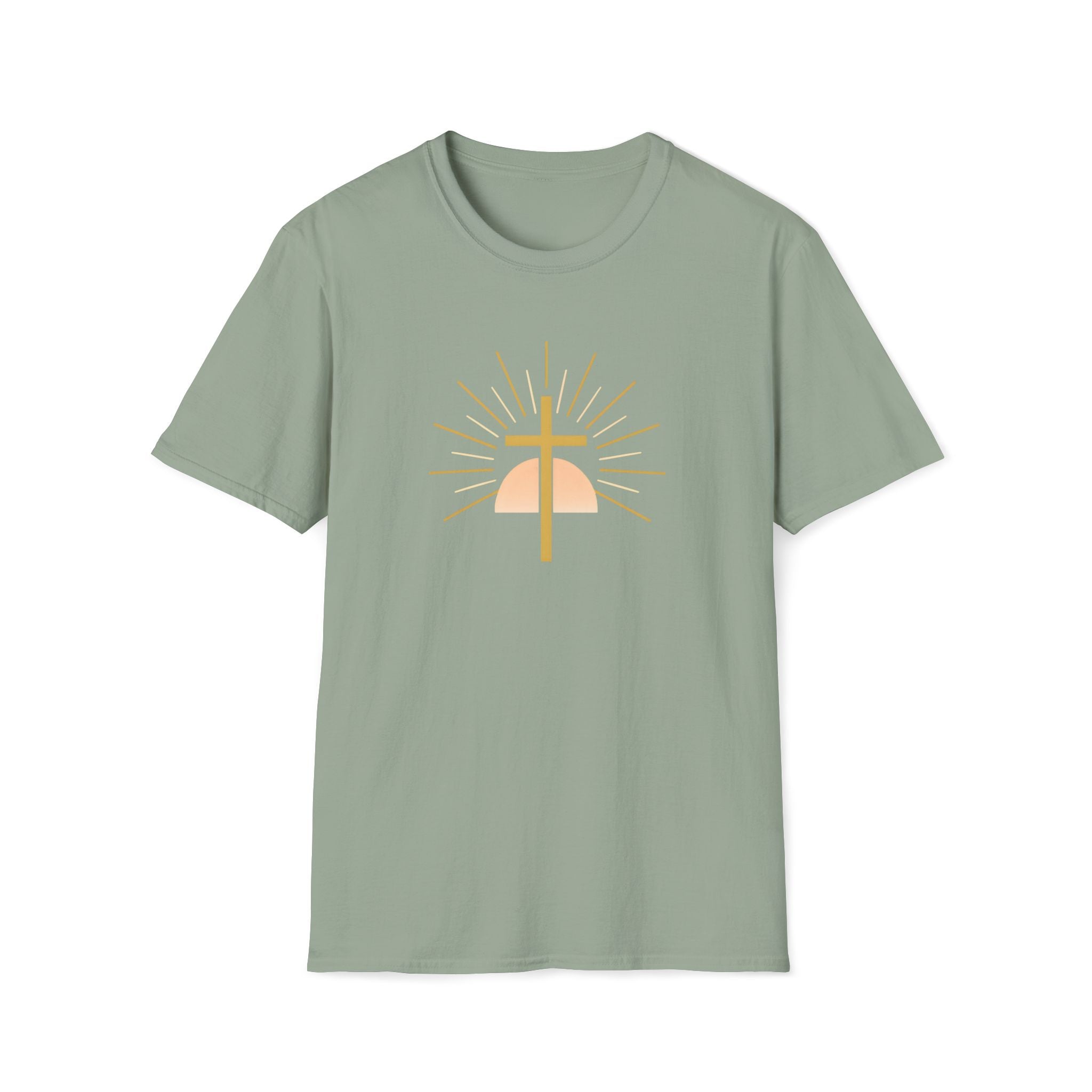 Radiant Cross with Rays T-Shirt