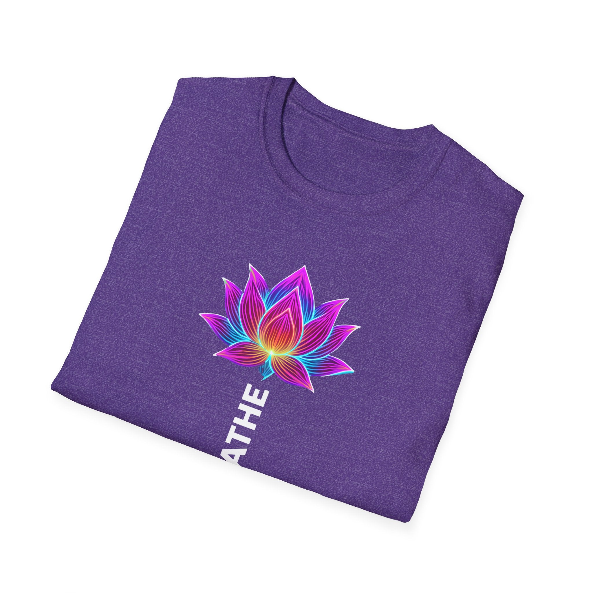 Neon Lotus Breathing T-Shirt