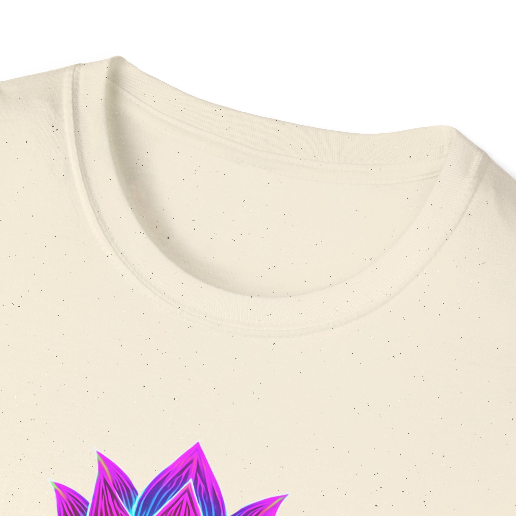 Neon Lotus Breathing T-Shirt