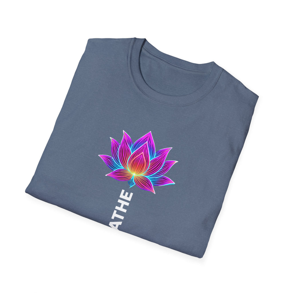 Neon Lotus Breathing T-Shirt