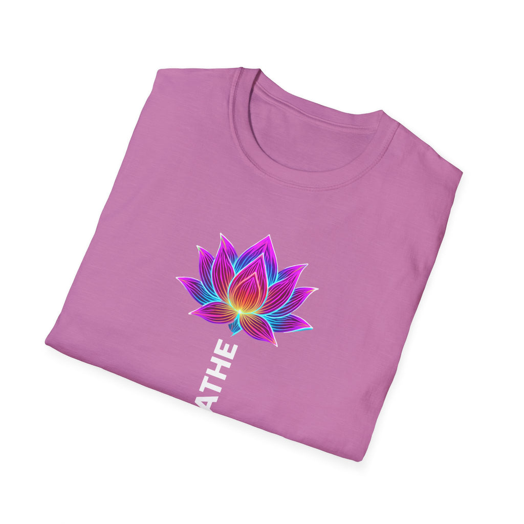 Neon Lotus Breathing T-Shirt