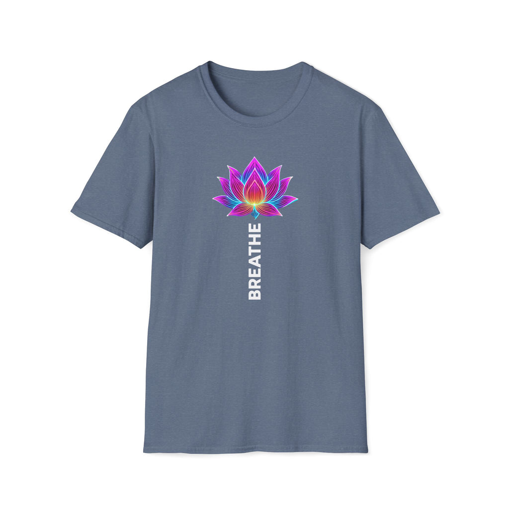 Neon Lotus Breathing T-Shirt