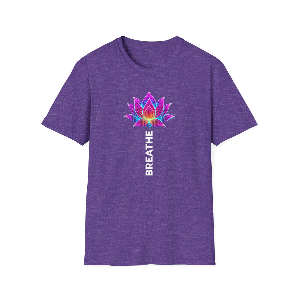 Neon Lotus Breathing T-Shirt