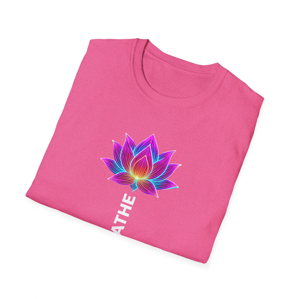 Neon Lotus Breathing T-Shirt