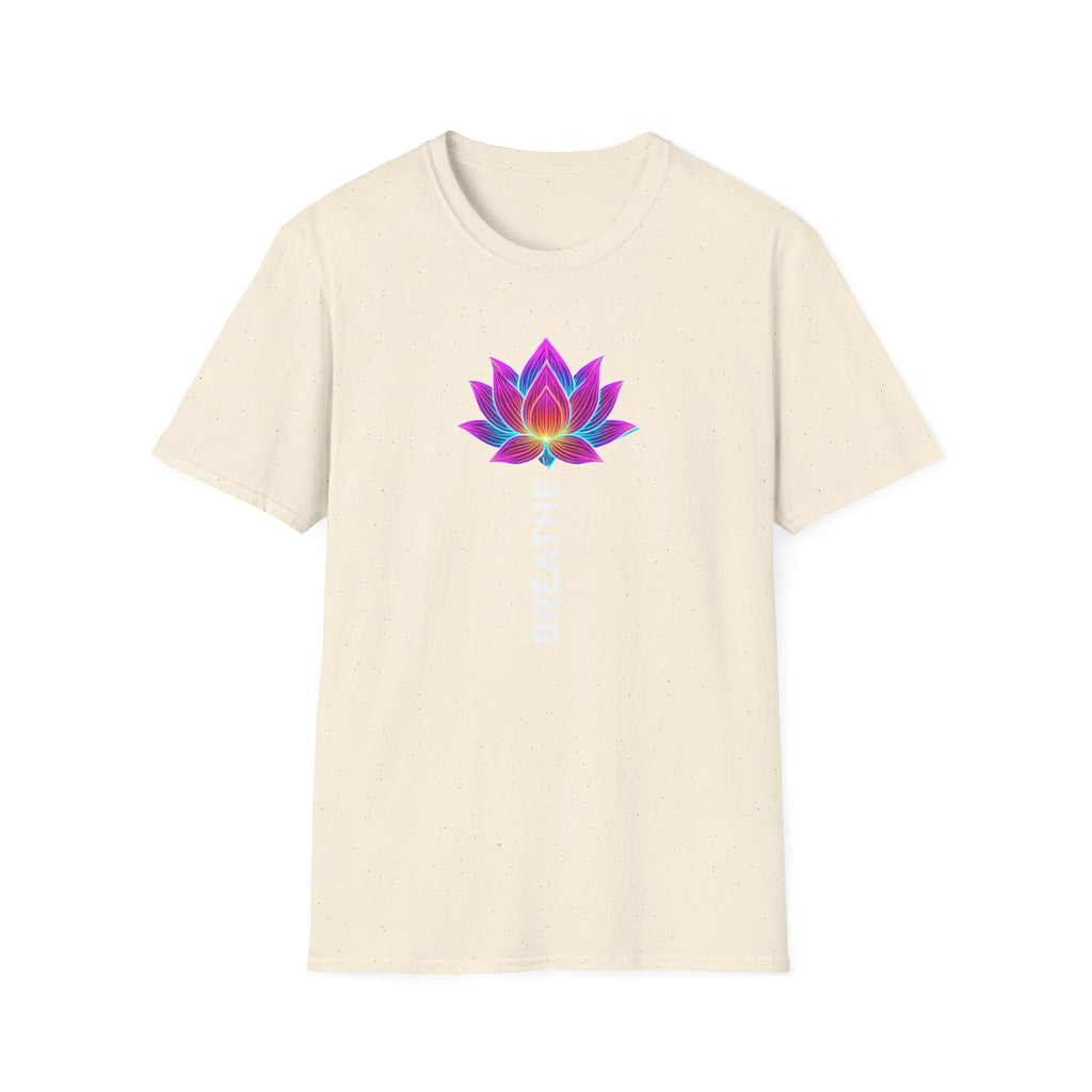 Neon Lotus Breathing T-Shirt