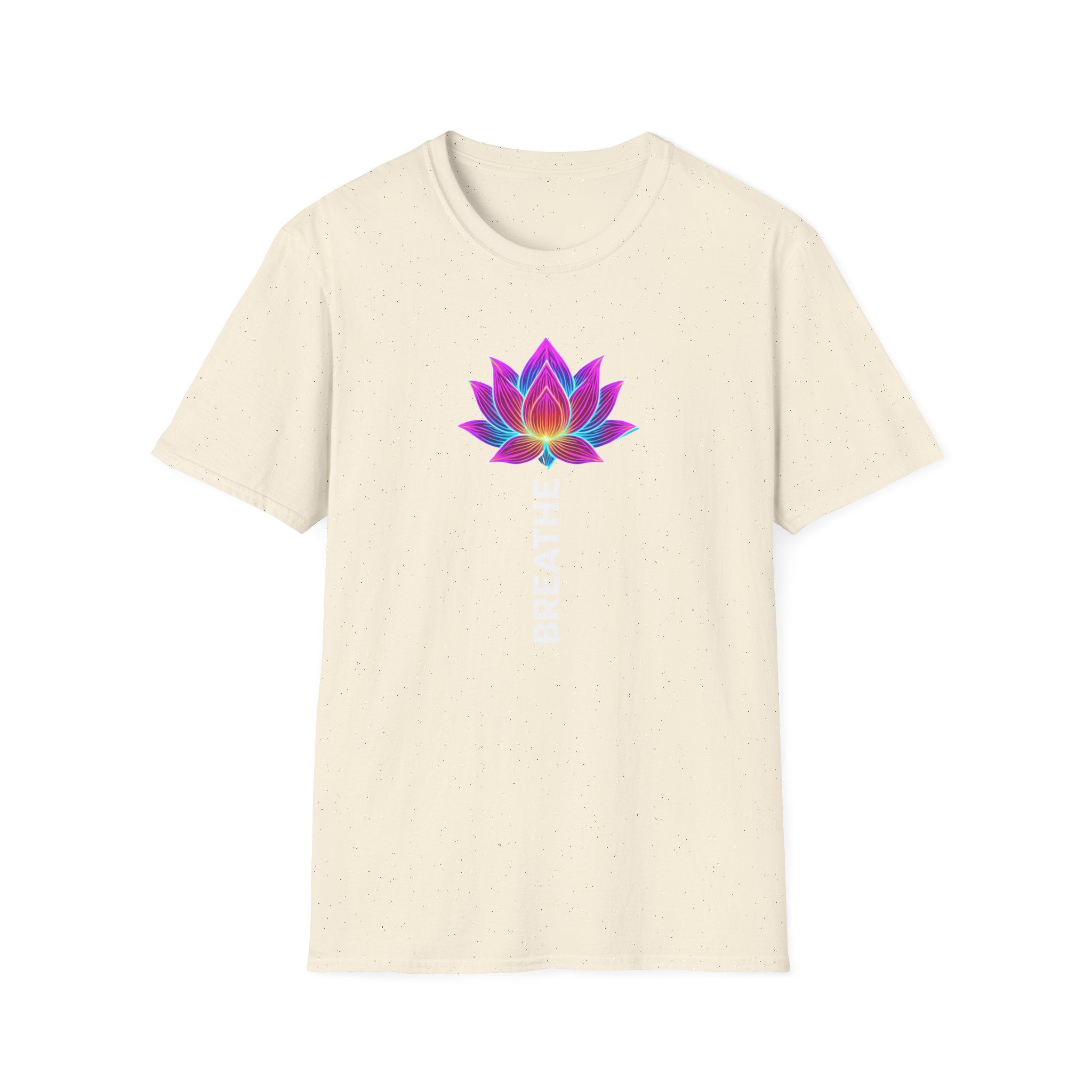 Neon Lotus Breathing T-Shirt