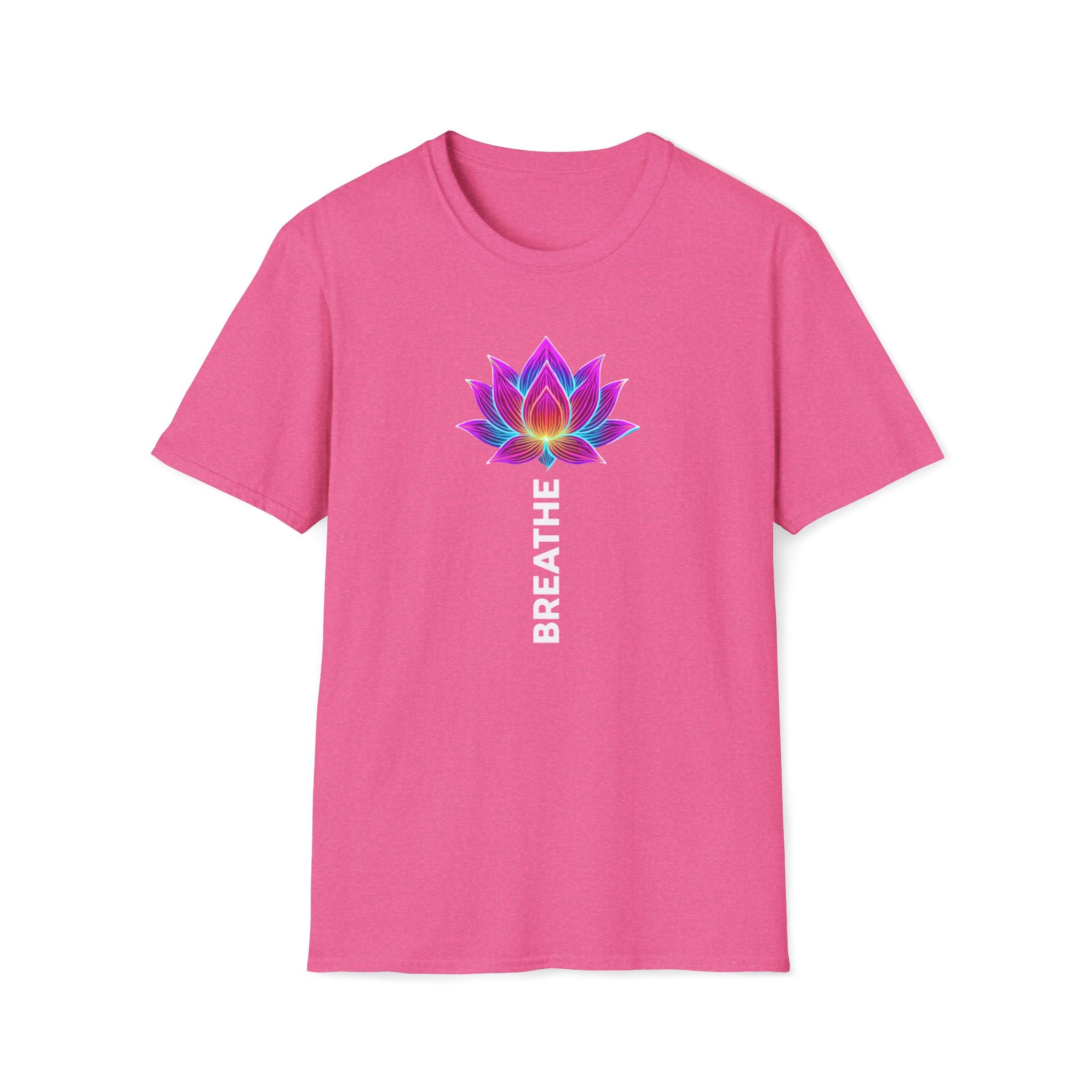 Neon Lotus Breathing T-Shirt