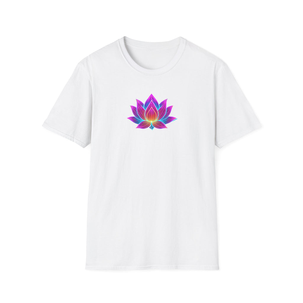 Neon Lotus Breathing T-Shirt