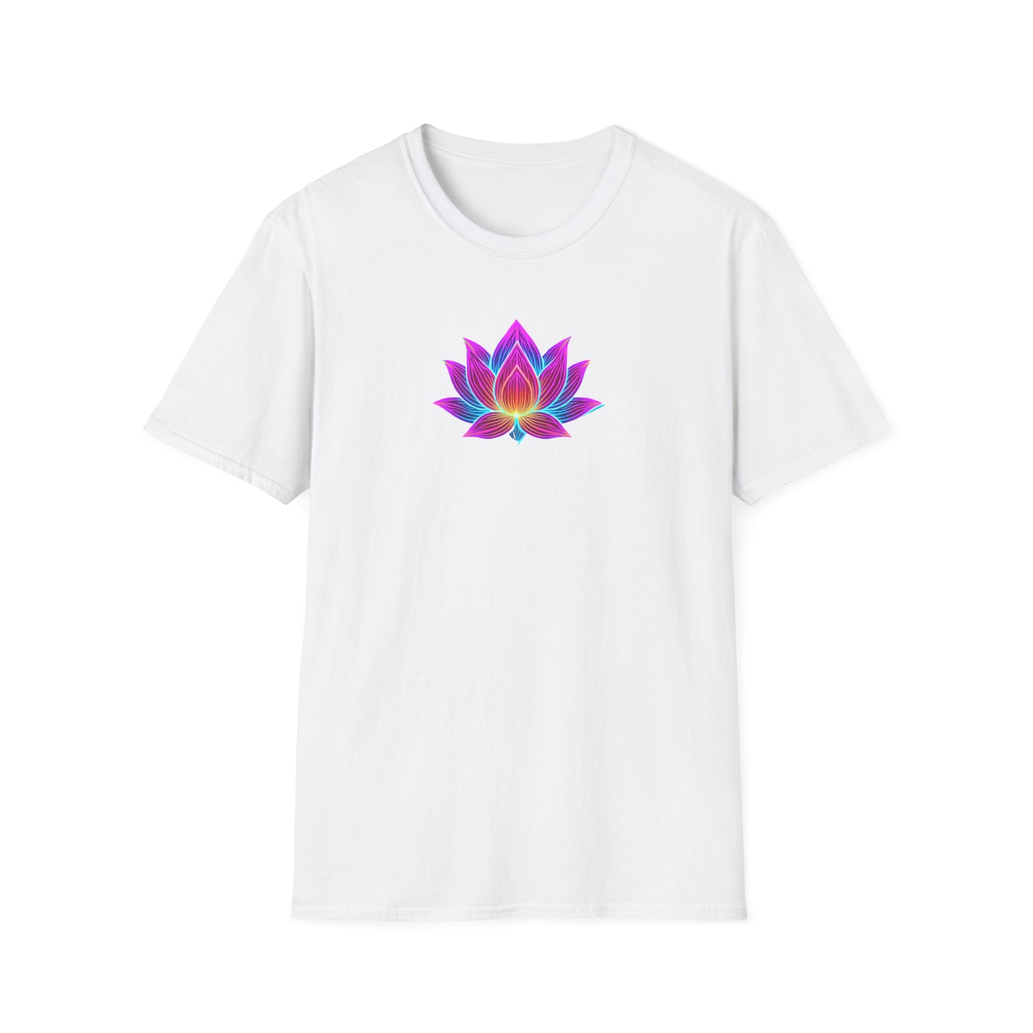 Neon Lotus Breathing T-Shirt
