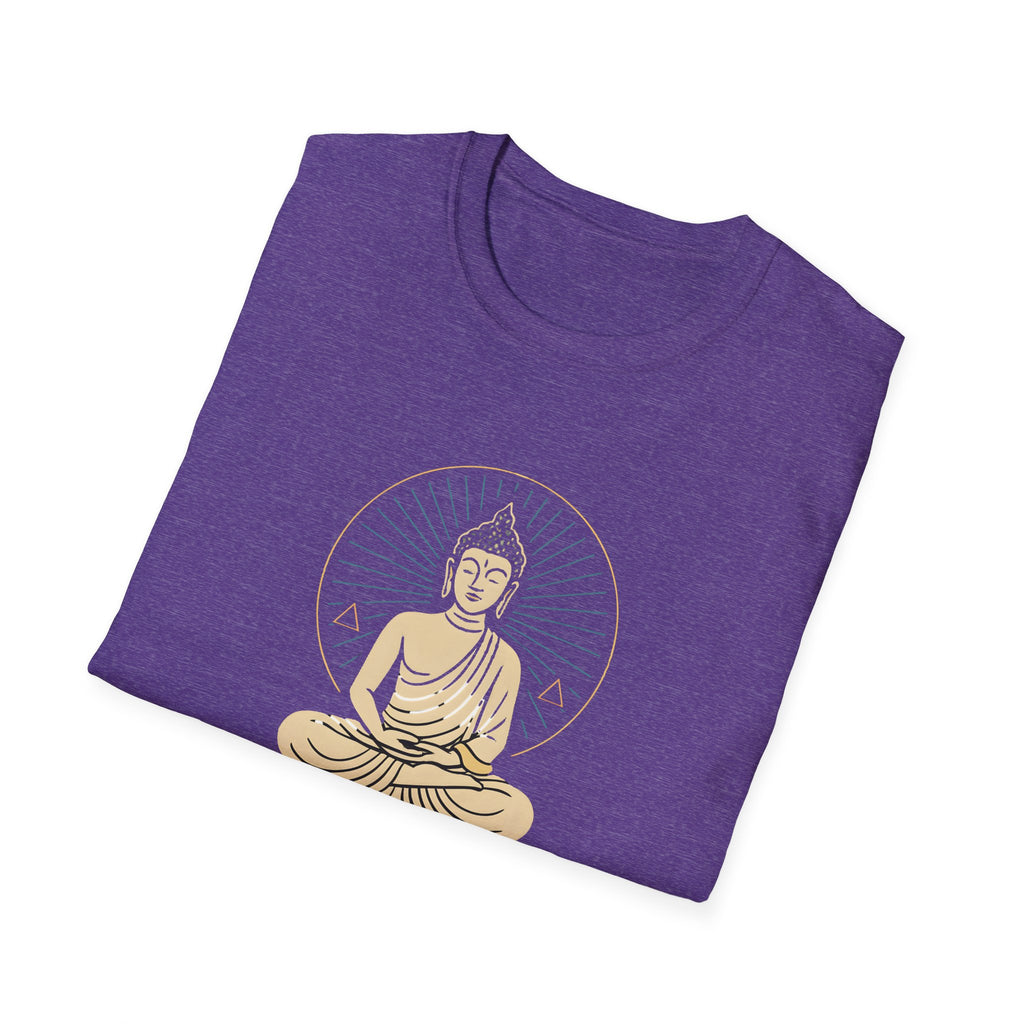 Golden Meditating Buddha T-Shirt