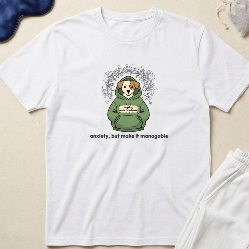 Anxiety, but make it manageable Cute Comfort T-Shirt