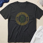 Certified Overthinker Vintage Brain Emblem T-Shirt