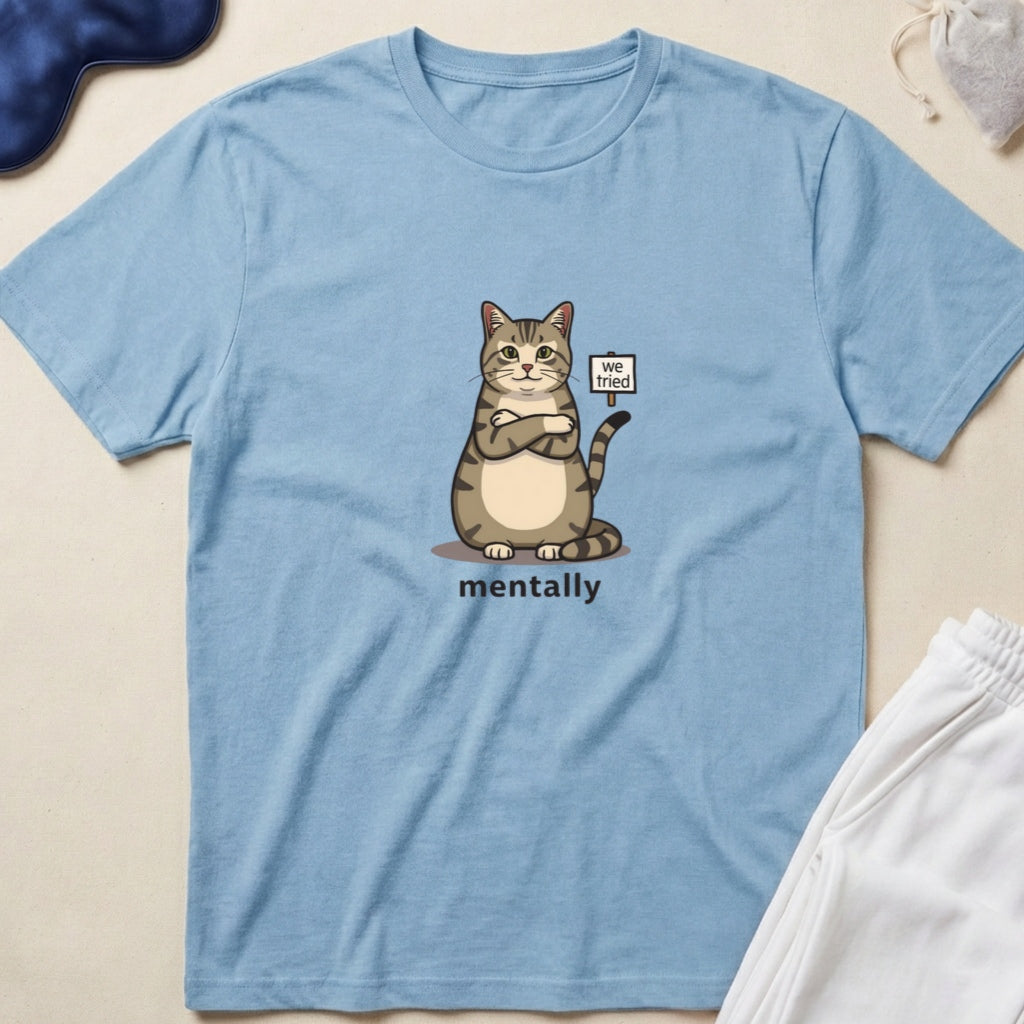 Cute Lazy Cat T-Shirt
