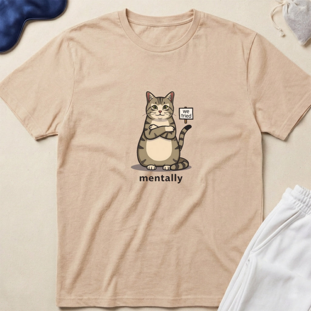 Cute Lazy Cat T-Shirt
