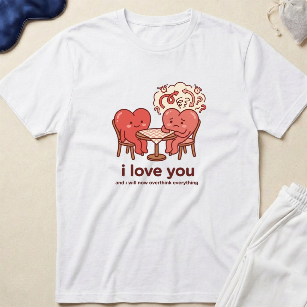 Cute Romantic Valentine I Love You T-Shirt