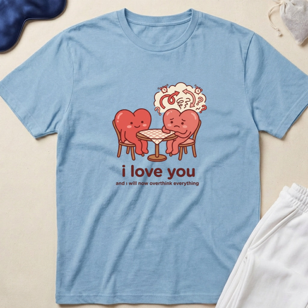 Cute Romantic Valentine I Love You T-Shirt