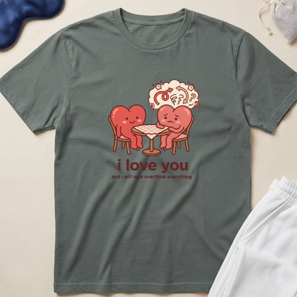 Cute Romantic Valentine I Love You T-Shirt