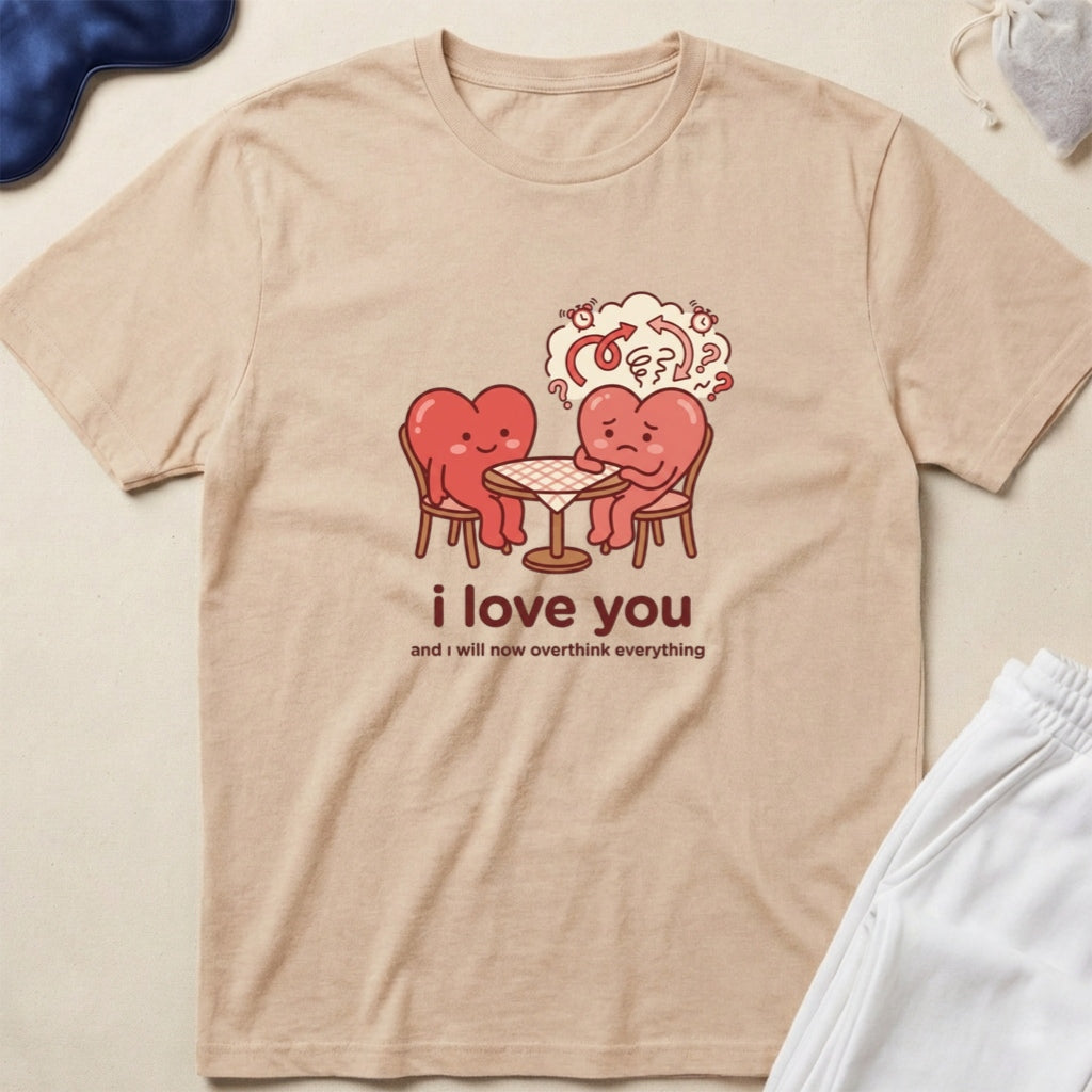 Cute Romantic Valentine I Love You T-Shirt
