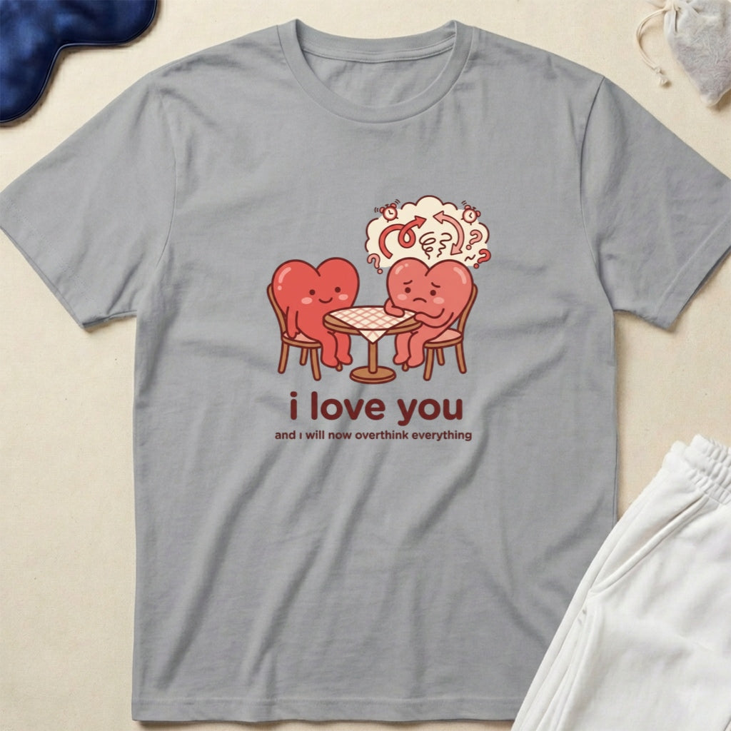Cute Romantic Valentine I Love You T-Shirt
