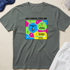 Gen Z Mental State Map T-Shirt
