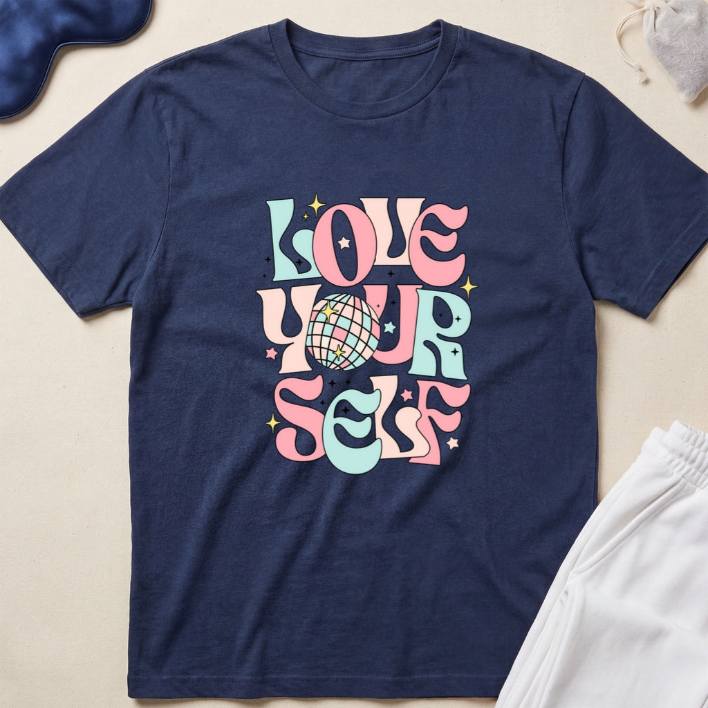 Love Yourself Retro Disco T-Shirt
