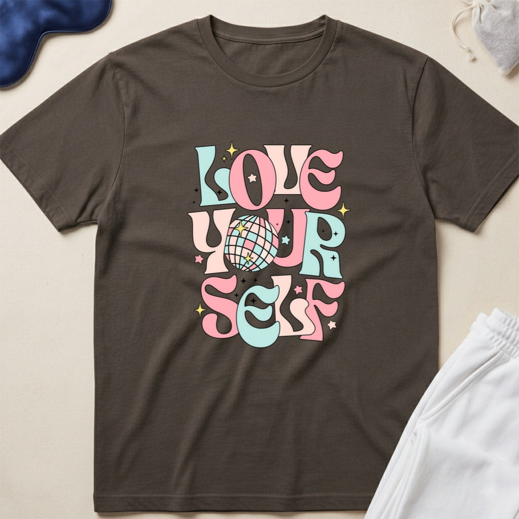 Love Yourself Retro Disco T-Shirt