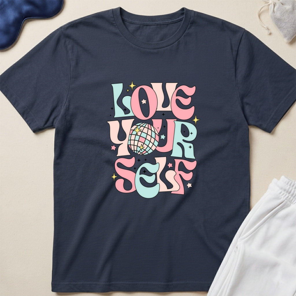 Love Yourself Retro Disco T-Shirt