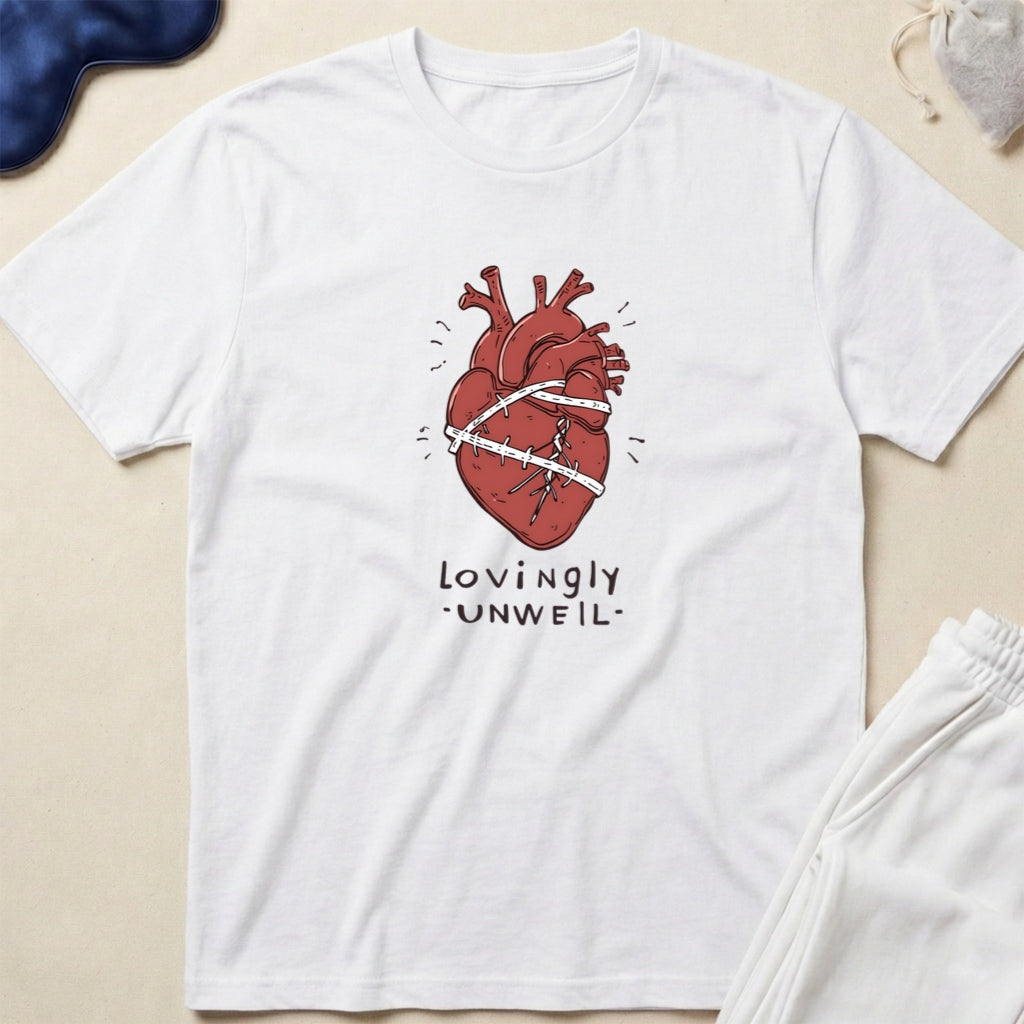 Lovingly Unwell Anatomical Heart T-Shirt