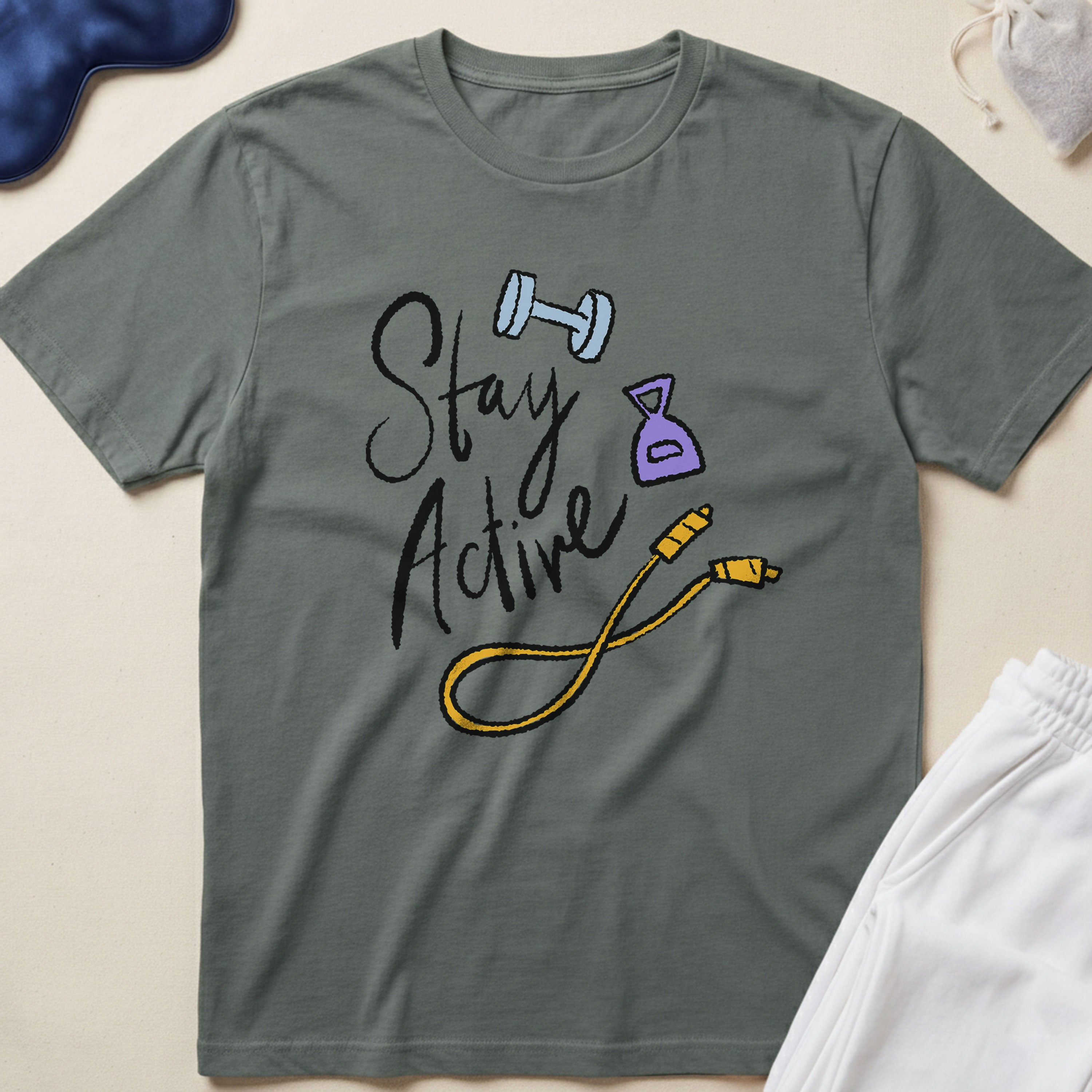 Stay Active Fitness T-Shirt