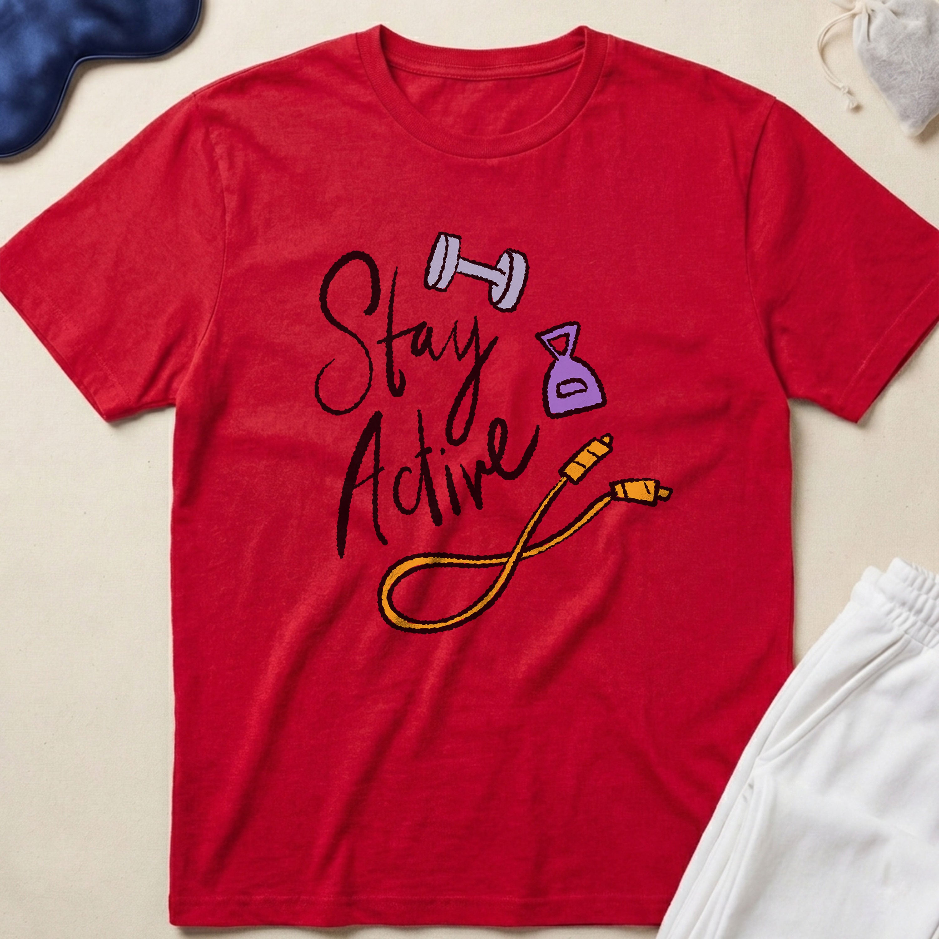 Stay Active Fitness T-Shirt