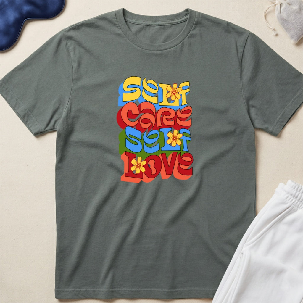 Retro Self Care, Self Love Graphic T-Shirt