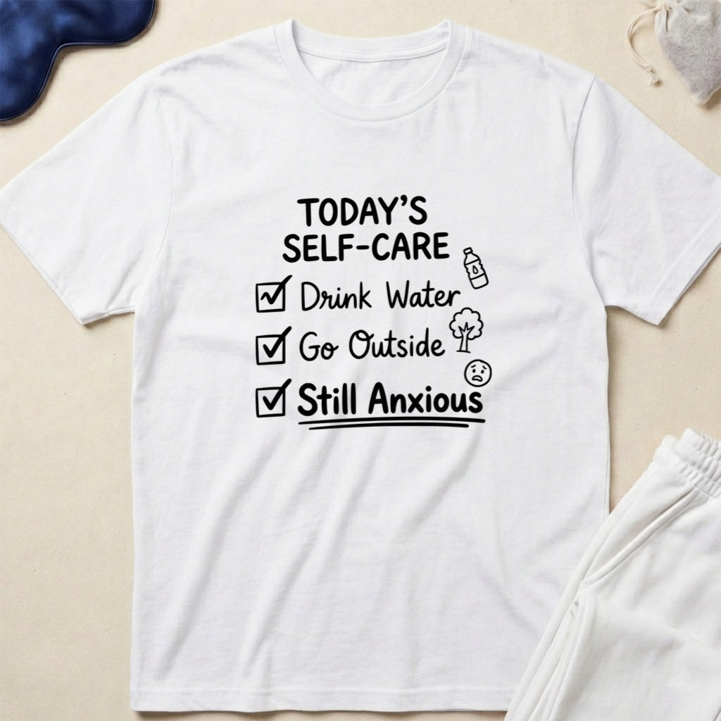 Self-Care Checklist T-Shirt