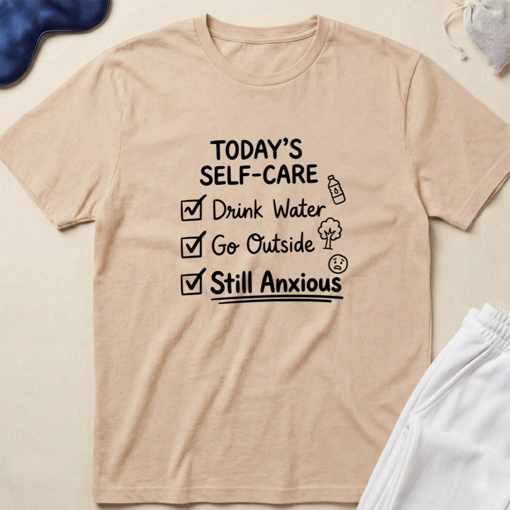 Self-Care Checklist T-Shirt