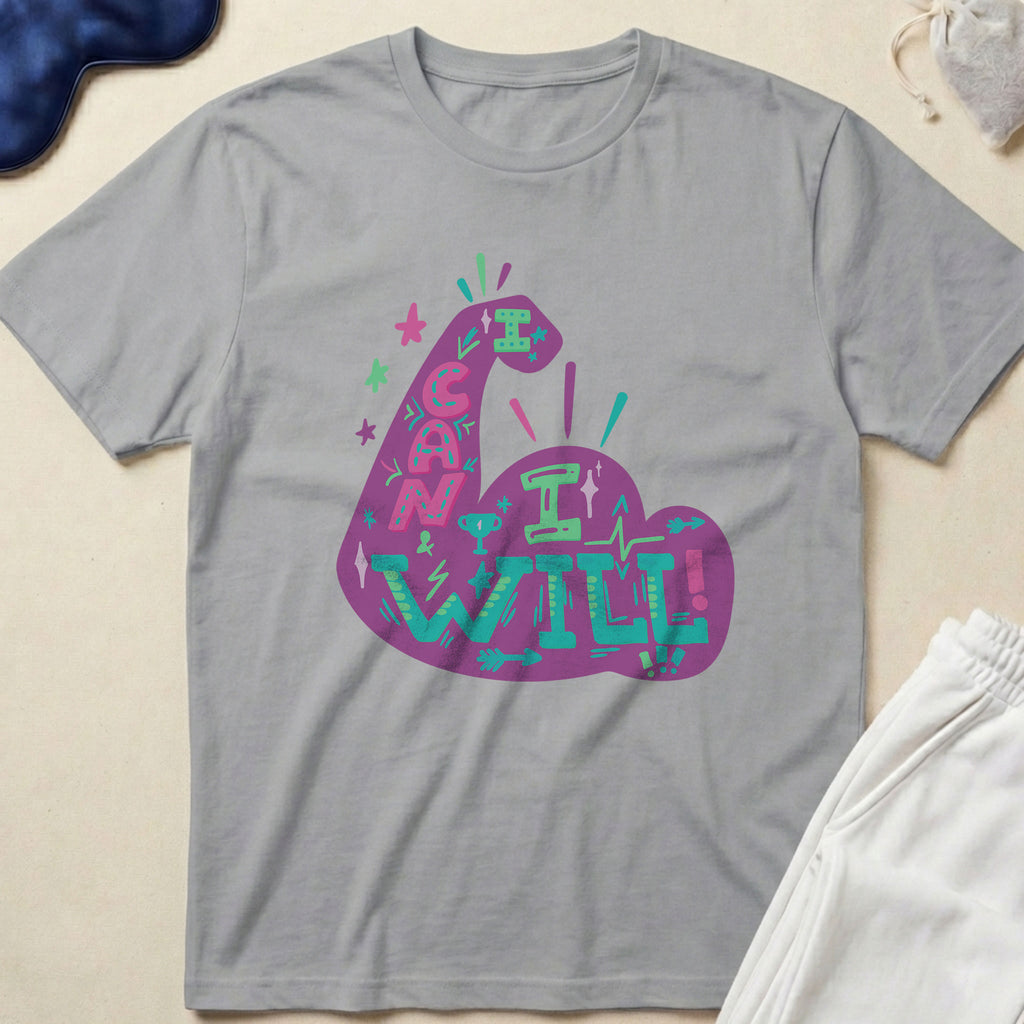 I Will Muscle Graphic T-Shirt