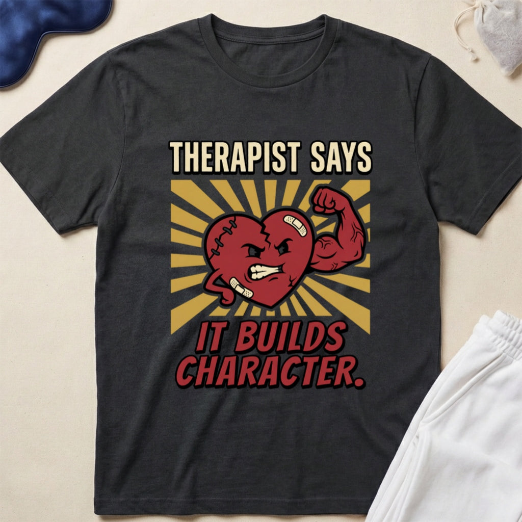 Therapist Says It Builds Character T-Shirt